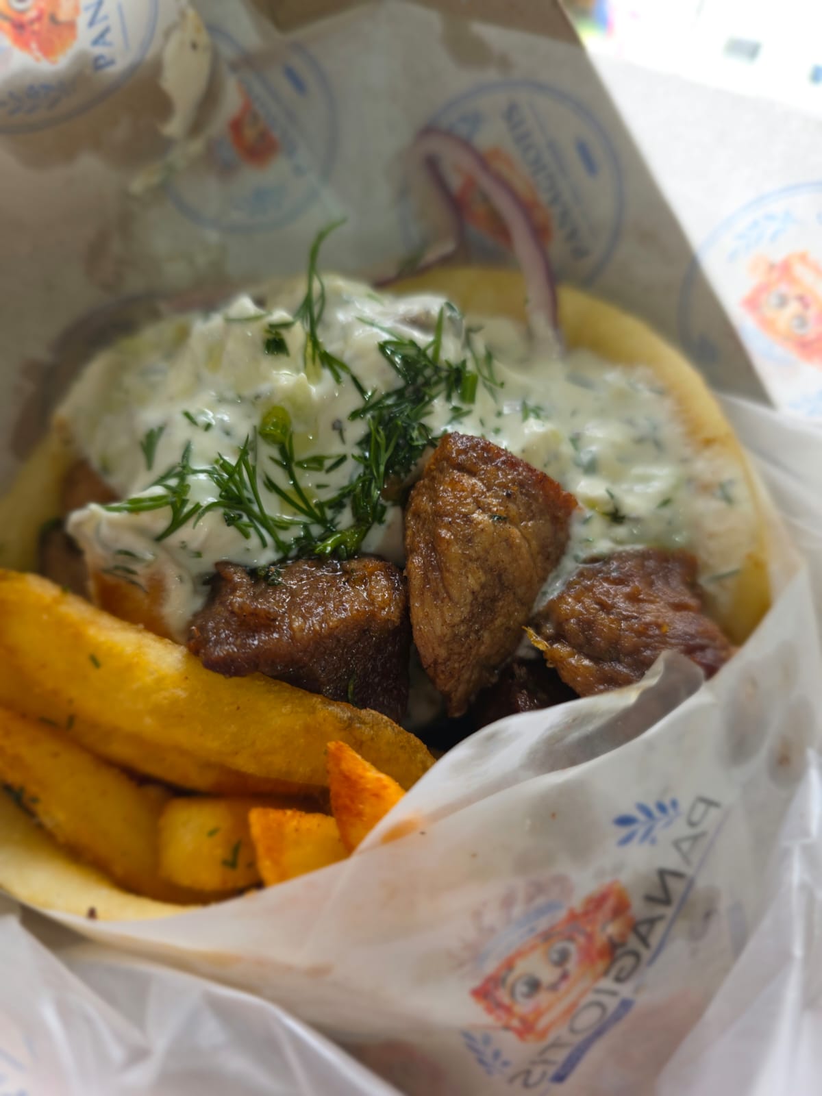 Souvlaki griego — Panagiotis